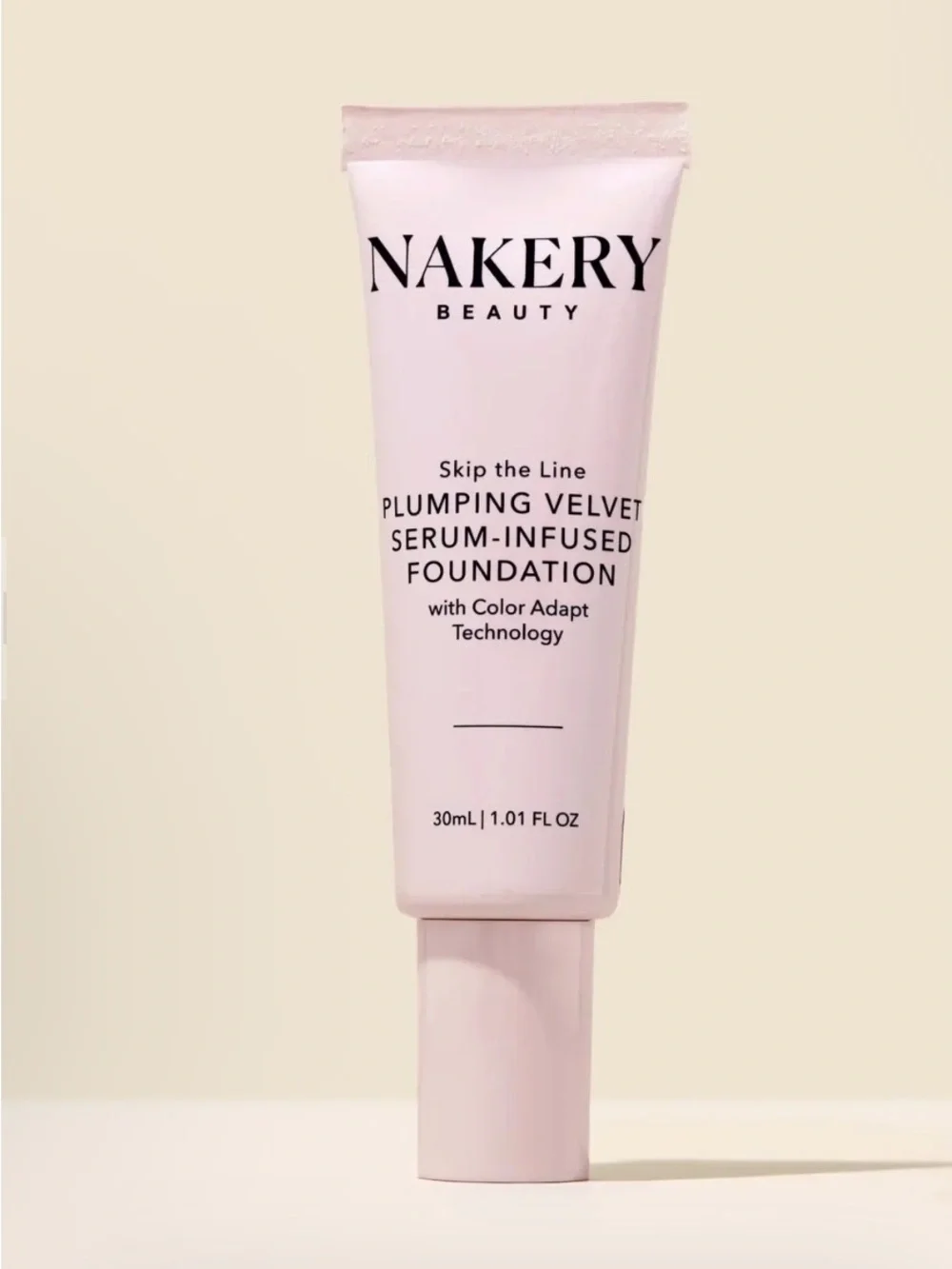 Nakery beauty Plumping Velvet Serum-Infused Foundation - Light retail $45
